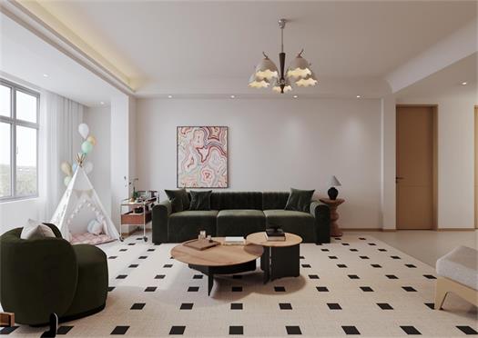 湖畔嘉苑 | 139㎡輕復(fù)古之家，不盲目跟風(fēng)，做生活的主角